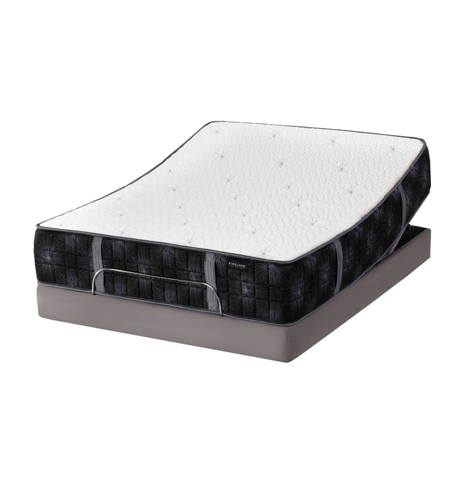 Aireloom adjustable mattress in elevated position for custom comfort