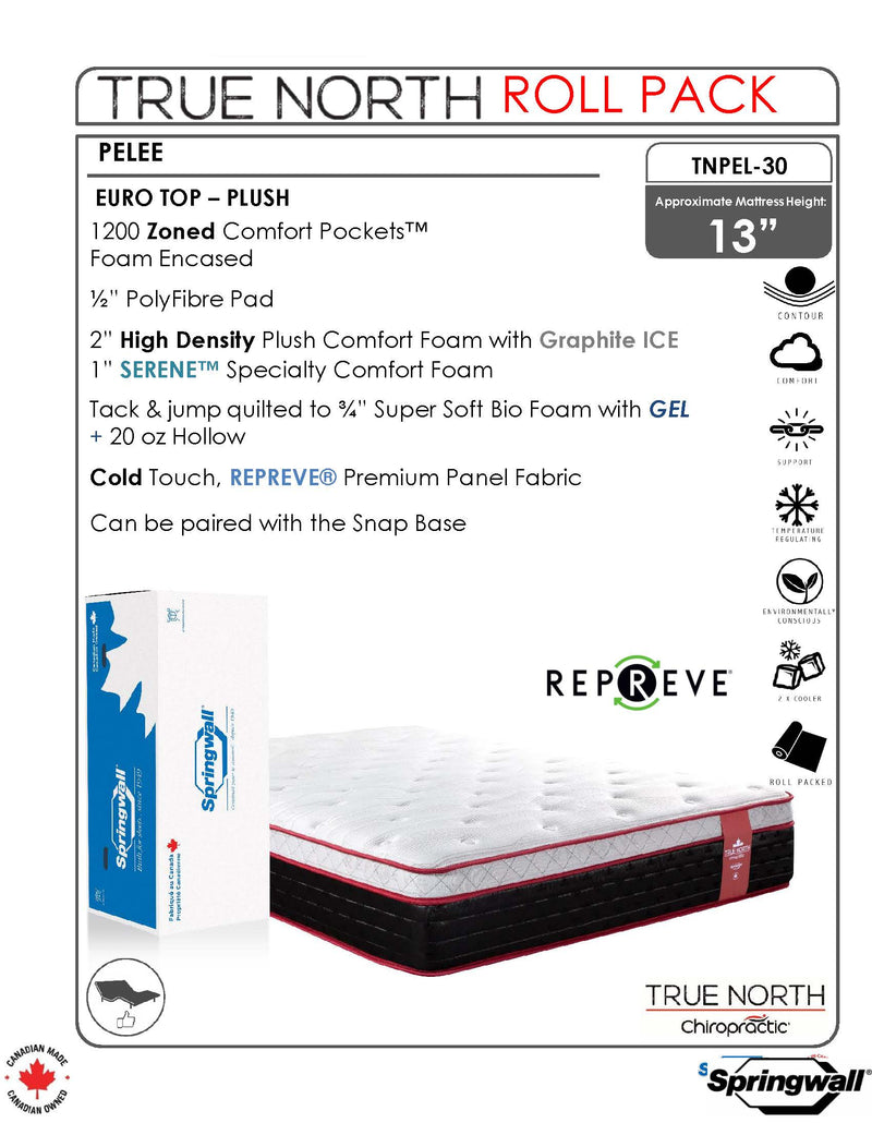 Chiropractic True North Mattress - Pelee