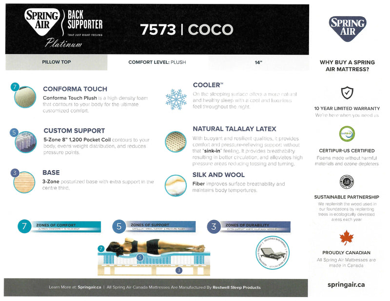 Back Supporter Platinum - Coco