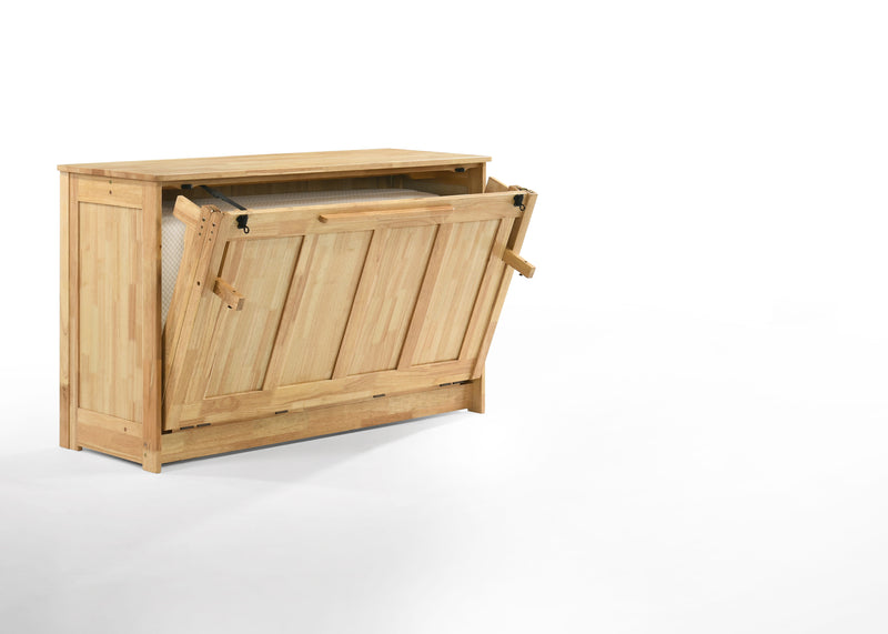 Orion Murphy Cabinet Bed - Natural Color - Twin size                             Floor Model Last one left!