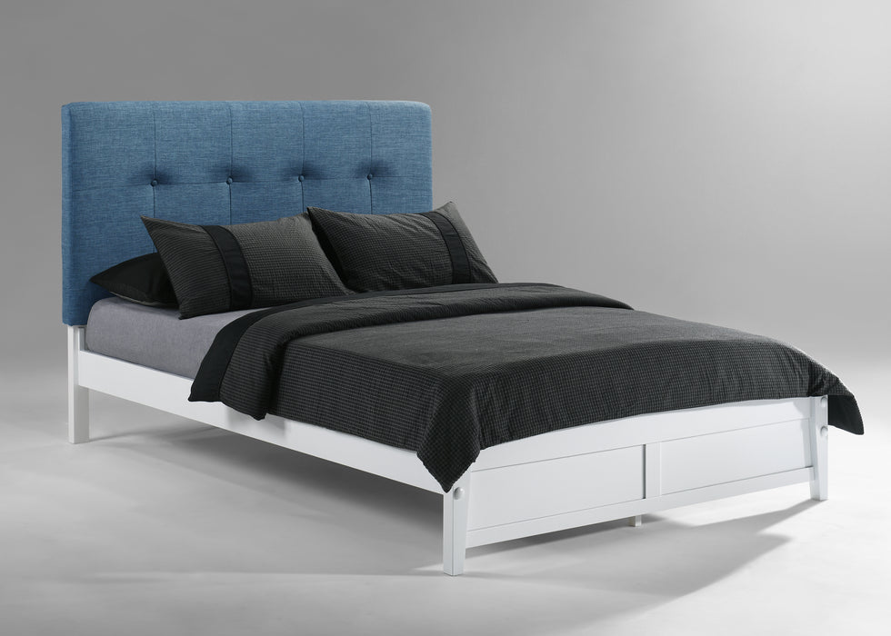 Paprika Bed Full Pedestal Frame