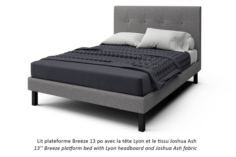 Breeze Platform Bed with Lyon Headboard