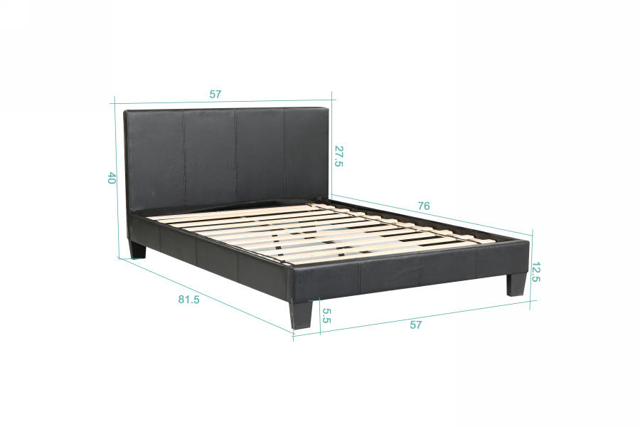 Value Platform Bed - Black