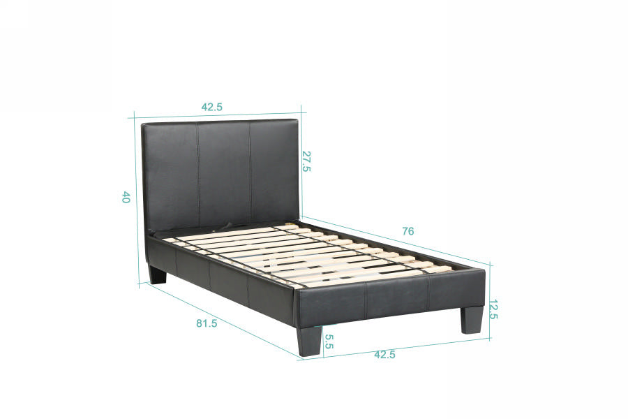 Value Platform Bed - Black