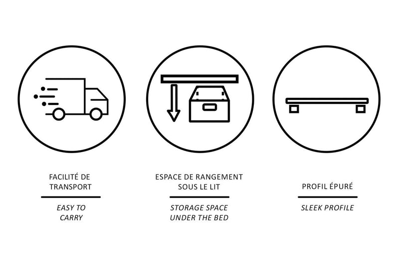 Beaudoin - Level Platform Base - Canadian Mattress Wholesalers