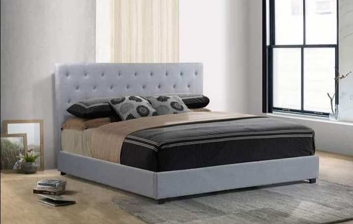 Logan Lift Up Storage Bed - Gray